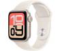 Apple Watch SE 3 GPS + Cellular 40mm Starlight Alu. Case w. Starlight S. Band - M/L (MEP74) 1