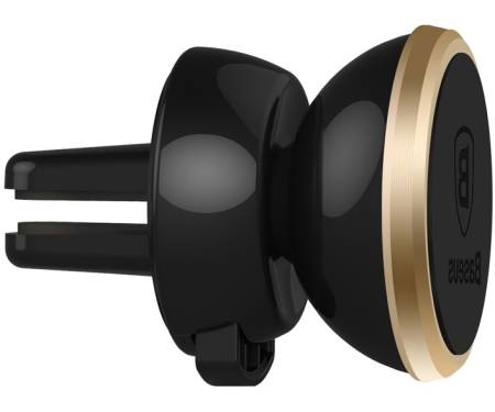 Baseus Magnetic Car Air Vent Mount for iPhone 6/6+ (Gold) (SUGENT-DR0V)