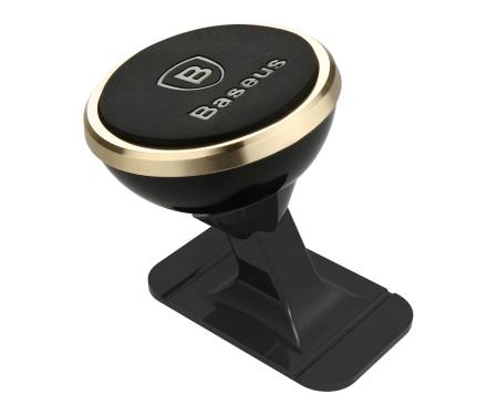 Автодержатель Baseus Magnetic Car Mount for iPhone 6/6+ (Gold) (SUGENT-NT0V)