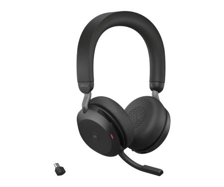 Навушники JABRA Evolve 2 75 Stereo USB-A with Charging Stand (27599-999-989) 2