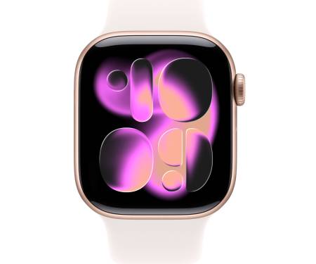 Apple Watch Series 11 GPS + Cellular 42mm Rose Gold Alu. Case w. Light Blush Sport Band - S/M (MF8E4) 2