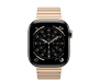 Apple Watch Series 11 GPS + Cellular 42mm Natural Tit. Case w. Gold Link Bracelet (MF9H4+MXMC3) 2