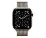 Apple Watch Series 11 GPS + Cellular 46mm Natural Tit. Case w. Natural Milanese Loop - M/L (MFD04) 2