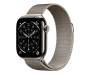 Apple Watch Series 11 GPS + Cellular 46mm Natural Tit. Case w. Natural Milanese Loop - M/L (MFD04) 1