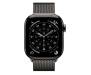 Apple Watch Series 11 GPS + Cellular 46mm Slate Tit. Case w. Slate Milanese Loop - M/L (MFD44) 2