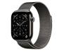 Apple Watch Series 11 GPS + Cellular 46mm Slate Tit. Case w. Slate Milanese Loop - M/L (MFD44) 1