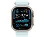 Apple Watch Ultra 2 GPS + Cellular 49mm Natural Titanium Case with Ice Blue Ocean Band (MYT03+MXTF3) 2