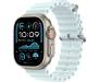 Apple Watch Ultra 2 GPS + Cellular 49mm Natural Titanium Case with Ice Blue Ocean Band (MYT03+MXTF3) 1