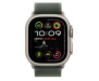 Apple Watch Ultra 2 GPS + Cellular 49mm Natural Titanium Case with Green Trail Loop - M/L (MYT73+MXTP3) 2