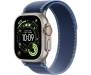 Apple Watch Ultra 3 GPS + Cellular 49mm Natural Tit. Case w. Blue/Bright Blue Trail Loop - S/M (MEWR4) 1