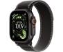 Apple Watch Ultra 3 GPS + Cellular 49mm Black Tit. Case w. Black/Charcoal Trail Loop - S/M (MF1D4) 1