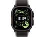 Apple Watch Ultra 3 GPS + Cellular 49mm Black Tit. Case w. Black/Charcoal Trail Loop - S/M (MF1D4) 2
