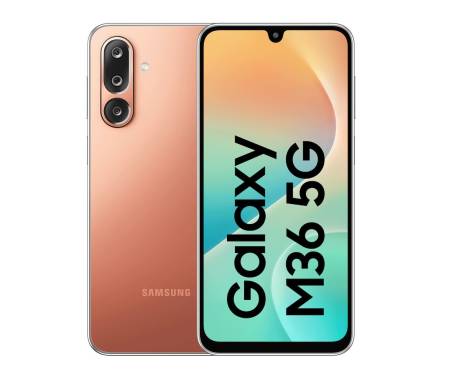 Смартфон Samsung Galaxy M36 5G 6/128GB Haze Orange (SM-M366BZOB) 1