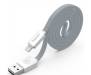 Baseus String Lightning to USB 1 M (White-Silver)