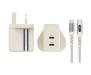 Сетевое зарядное устройство Samsung ITFIT 45W Fast Charging Kit Beige (ITFITPW28) 1