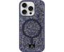 Чехол для Apple iPhone 13 Pro Max Bling World Rock Diamond with MagSafe Navy Blue 1