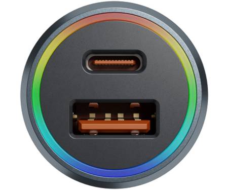 Автомобильное зарядное устройство Proove Double Energy Plus 53W USB-A + USB-C (ACDE53110004) 3