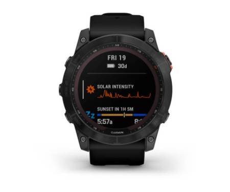 Смарт-часы Garmin Fenix 7X Solar Slate Gray with Black Band БУ /  grade 2