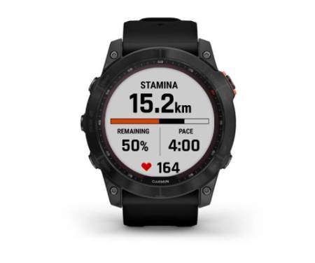 Смарт-часы Garmin Fenix 7X Solar Slate Gray with Black Band БУ /  grade 4