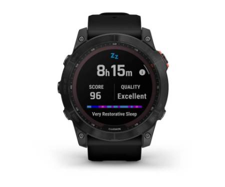 Смарт-часы Garmin Fenix 7X Solar Slate Gray with Black Band БУ /  grade 8