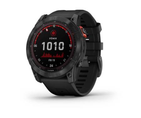 Смарт-часы Garmin Fenix 7X Solar Slate Gray with Black Band БУ /  grade 1
