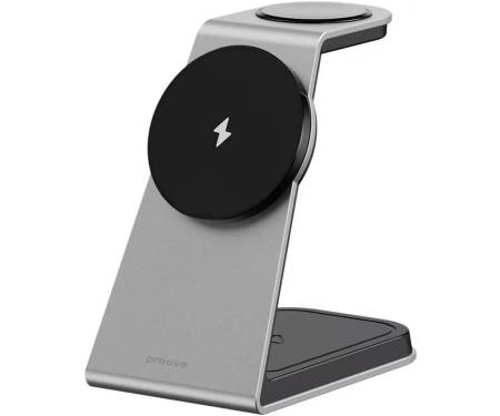 Беспроводное зарядное устройство Proove Omni Power 3 in 1 Grey (WSOP15020003) 1