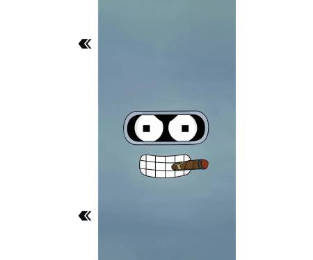 Гидрогелевая пленка Blade (P) back Animated series Bender 1