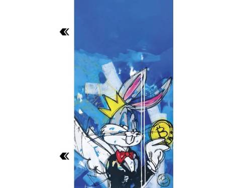 Гидрогелевая пленка Blade (P) back Graffiti Cartoon series Bugs bunny 1