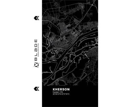 Гидрогелевая пленка Blade (P) back Cities of Ukraine series Kherson 1