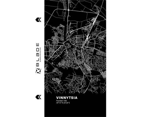 Гидрогелевая пленка Blade (P) back Cities of Ukraine series Vinnytsia 1