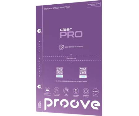 Гидрогелевая пленка Proove Hydrogel Screen Protection PRO Clear (GGPR11801150) 1