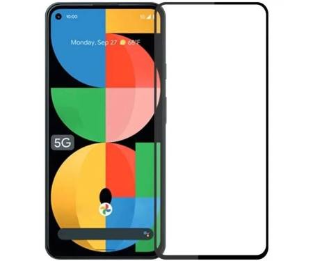 Защитное стекло 9H Chief Google Pixel 5a Full Film Black 1