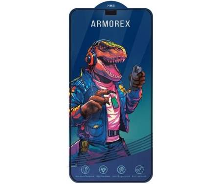 Защитное стекло ARMOREX 5D High-Alum AntiDust for iPhone X/XS/11 Pro Black 1
