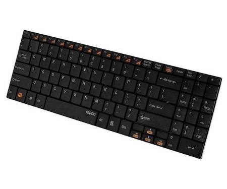Клавиатура RAPOO Wireless Ultra-slim Keyboard E9070 (Black)