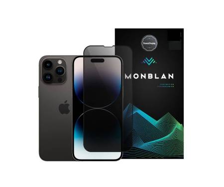Защитное стекло Monblan для iPhone 16 Pro Max 2.5D Anti Static 0.26mm [Dust-Proof] Black 1