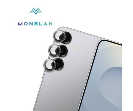 Защитное стекло Monblan для камери Samsung S25 Metal Ring Series Grey 1