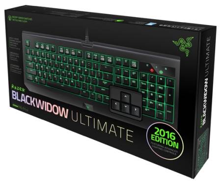 Клавиатура Razer BlackWidow Ultimate 2016 (RZ03-01700700-R3R1)