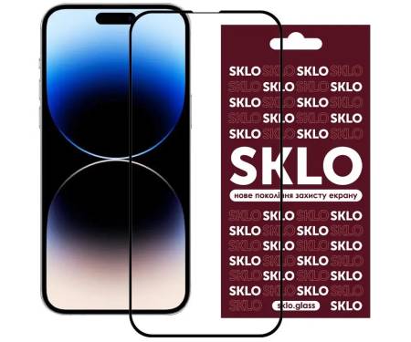Защитное стекло SKLO 3D для Apple iPhone 16 Pro 6,3" Black 1
