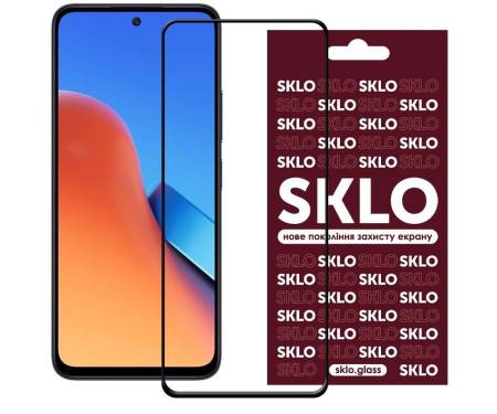 Захисне скло SKLO 3D для Xiaomi Redmi 12 / Poco M6 Pro 5G / Redmi 13 / Poco M6 4G Black 1