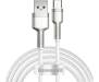 Кабель Baseus Cafule Series Metal Data Cable USB to Type-C 66W 2m White (CAKF000202) 1