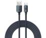 Кабель Baseus Crystal Shine Series Fast Charging Data Cable USB to Type-C 100 W 2 m Black (CAJY000501) 1