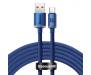 Кабель Baseus Crystal Shine Series Fast Charging Data Cable USB to Type-C 100 W 2 m Blue (CAJY000503) 1