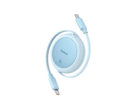 Кабель Baseus Free2Pull Mini Charging Cable USB-C to USB-C 60W 1m Galaxy Blue (P10364500311-01) 2