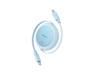 Кабель Baseus Free2Pull Mini Charging Cable USB-C to USB-C 60W 1m Galaxy Blue (P10364500311-01) 2