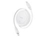 Кабель Baseus Free2Pull Mini Charging Cable USB-C to USB-C 60W 1m Moon white (P10364500211-01) 2