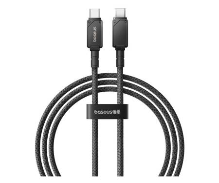Кабель Baseus Unbreakable Series Fast Charging Data Cable Type-C to Type-C 100W (1m) Black (P10355800111-00) 1