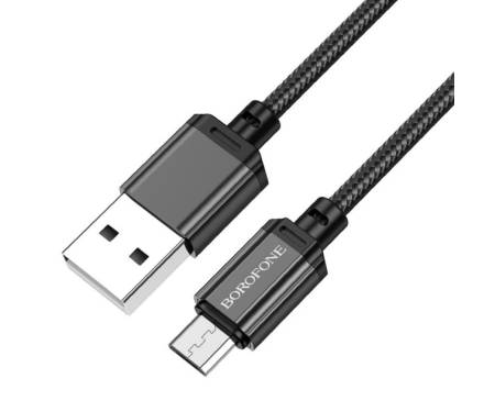 Кабель Borofone BX87LB Type-A to Lightning (1m) Black (BX87MB) 1