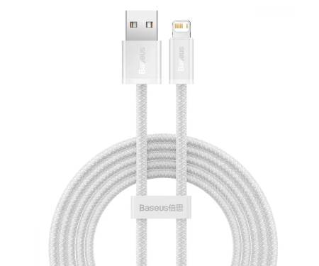 Кабель Baseus Dynamic Series Fast Charging Data Cable USB to Lightning 2m White (CALD000502) 1