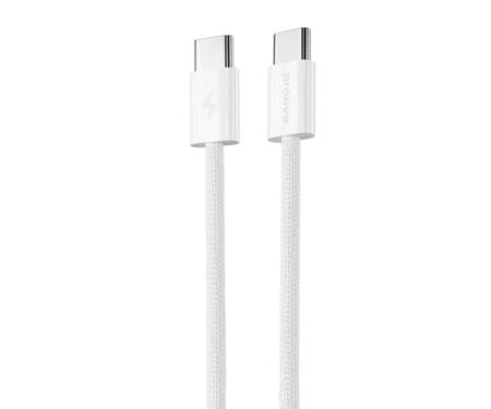 Кабель Proove Energy Stream Type-C to Type-C 60W (1m) White (CCES60002202) 1