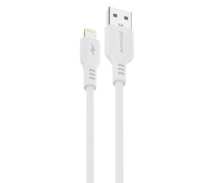 Кабель Proove Rebirth Lightning 2.4A (1m) White (CCRE60001102) 1